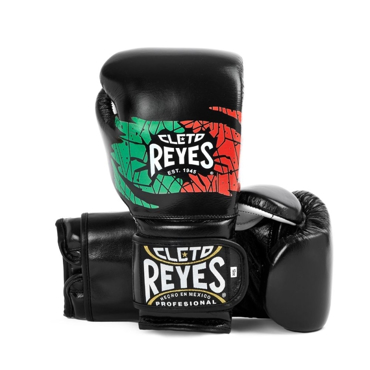 Cleto Reyes Velcro Sparring  boxing gloves – black Mexican